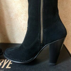 NIB FRYE Women's Madeline Tall Western SUEDE Boot